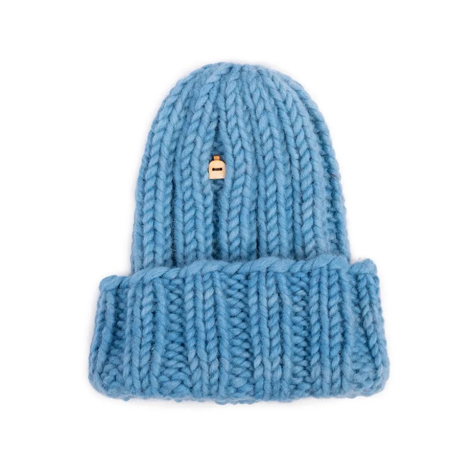 Myssy - Bonnet en Laine - Bleu