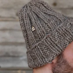 Myssy - Bonnet en Laine - Marron