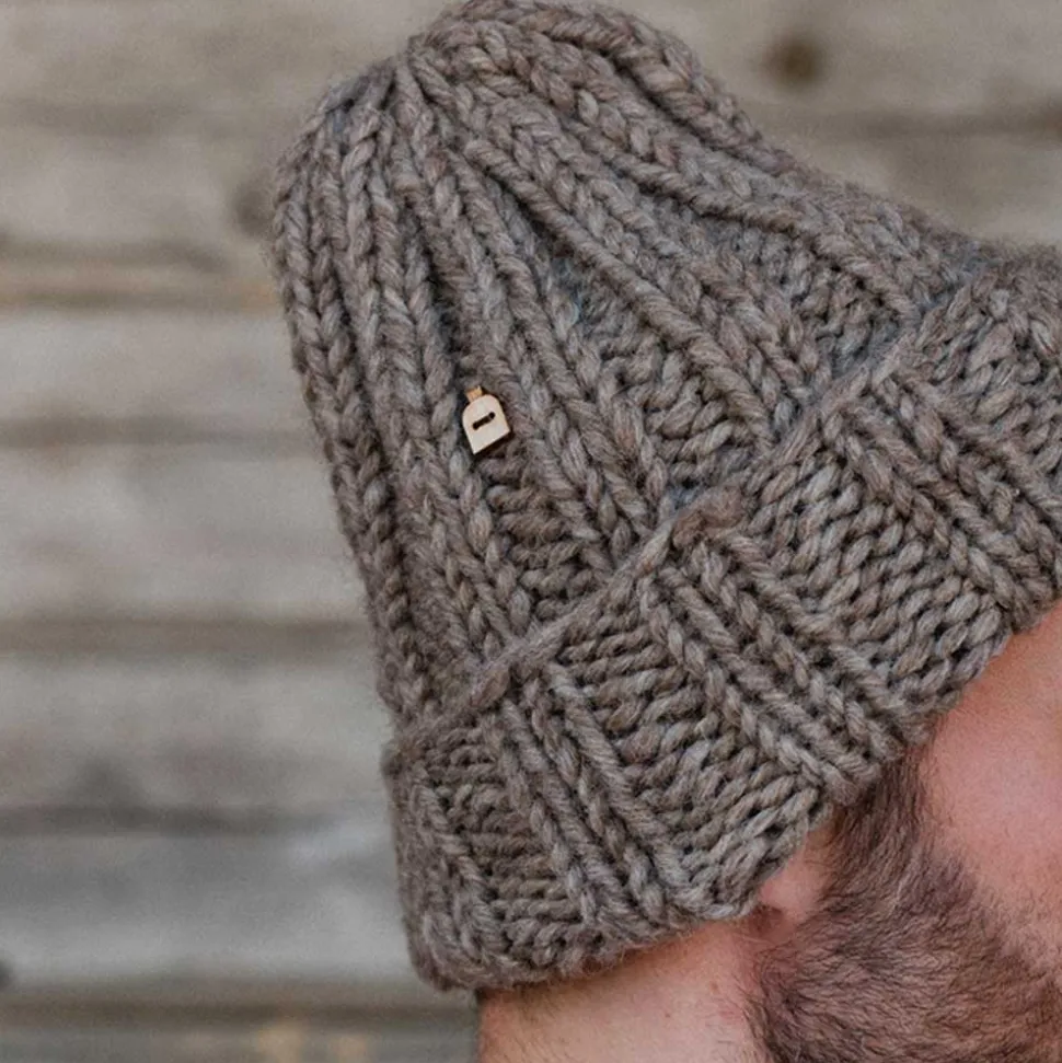 Myssy - Bonnet en Laine - Marron