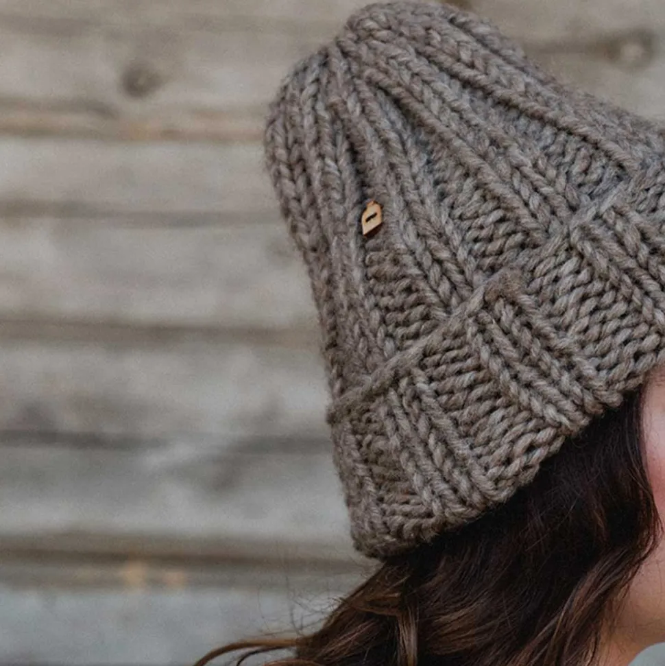 Myssy - Bonnet en Laine - Marron