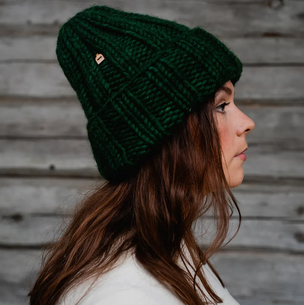 Myssy - Bonnet en Laine - Vert