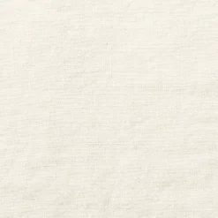 Nappe en lin lavé - Blanc Gres