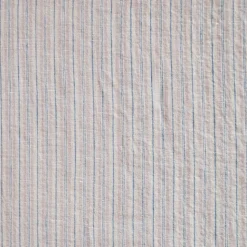 Nappe en lin lavé - Rayures Parme Fuji Iro