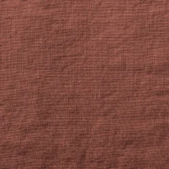 Nappe en lin lavé - Rouge Urushi