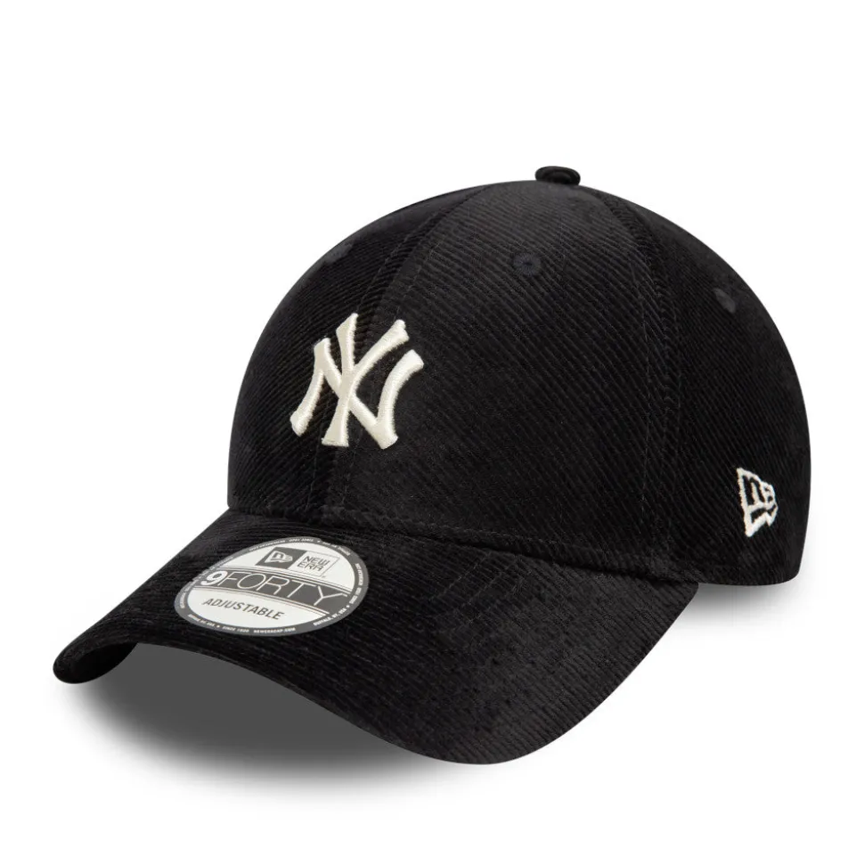 New Era - Casquette 9Forty Côtelée - Noir