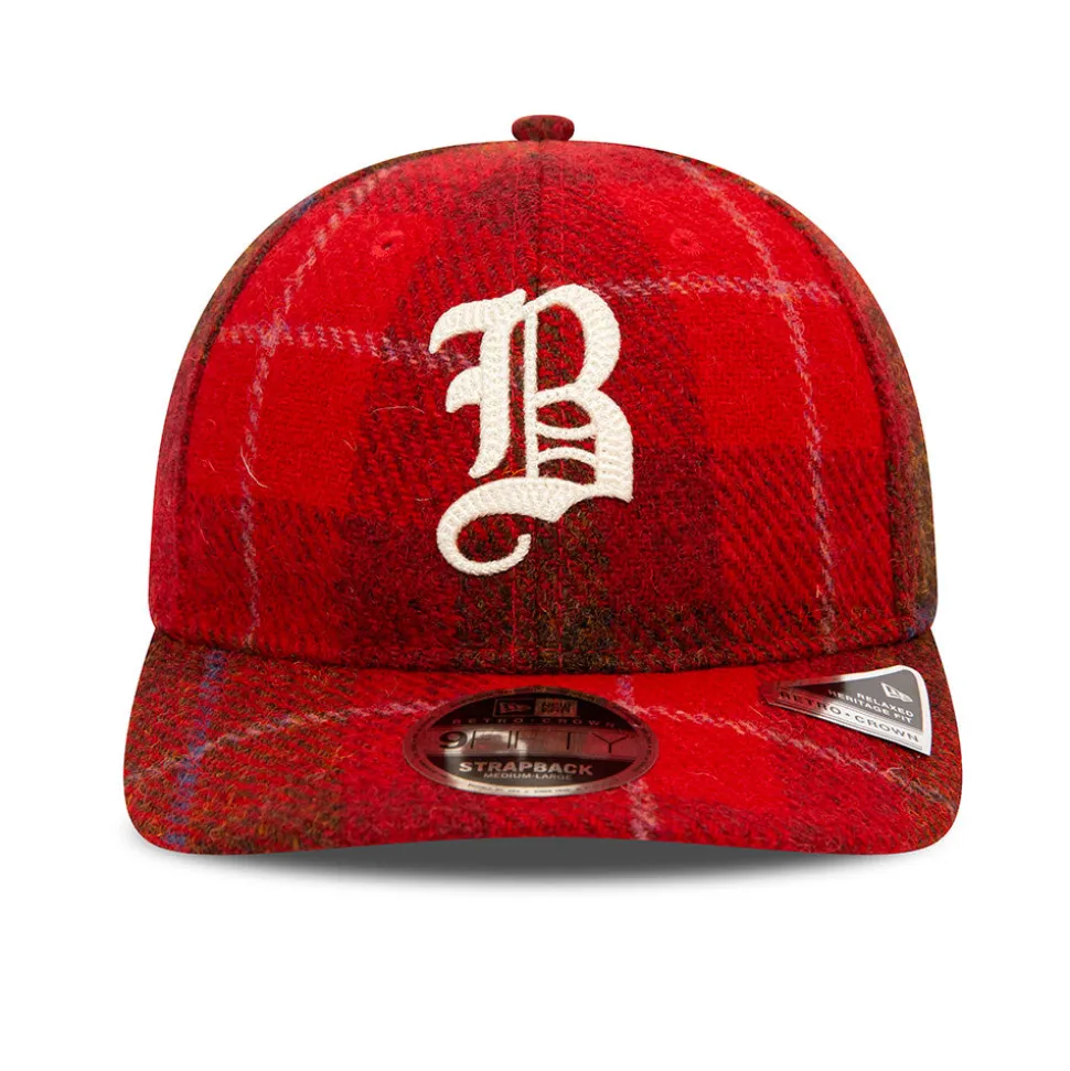 New Era - Casquette MLB Harris Tweed 9Fifty RC - Rouge