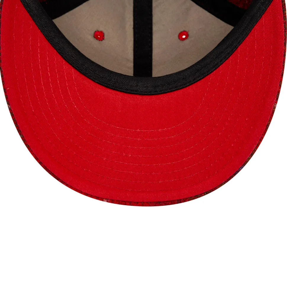 New Era - Casquette MLB Harris Tweed 9Fifty RC - Rouge