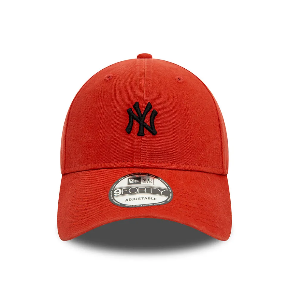 New Era - Casquette Washed 9Forty - Rouge