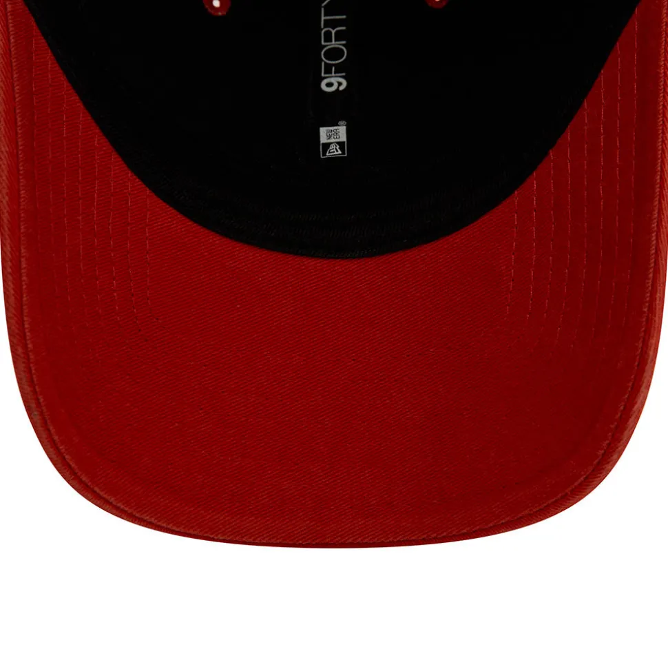 New Era - Casquette Washed 9Forty - Rouge