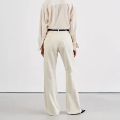 Nili Lotan - Jeans Mitchel - Ecru