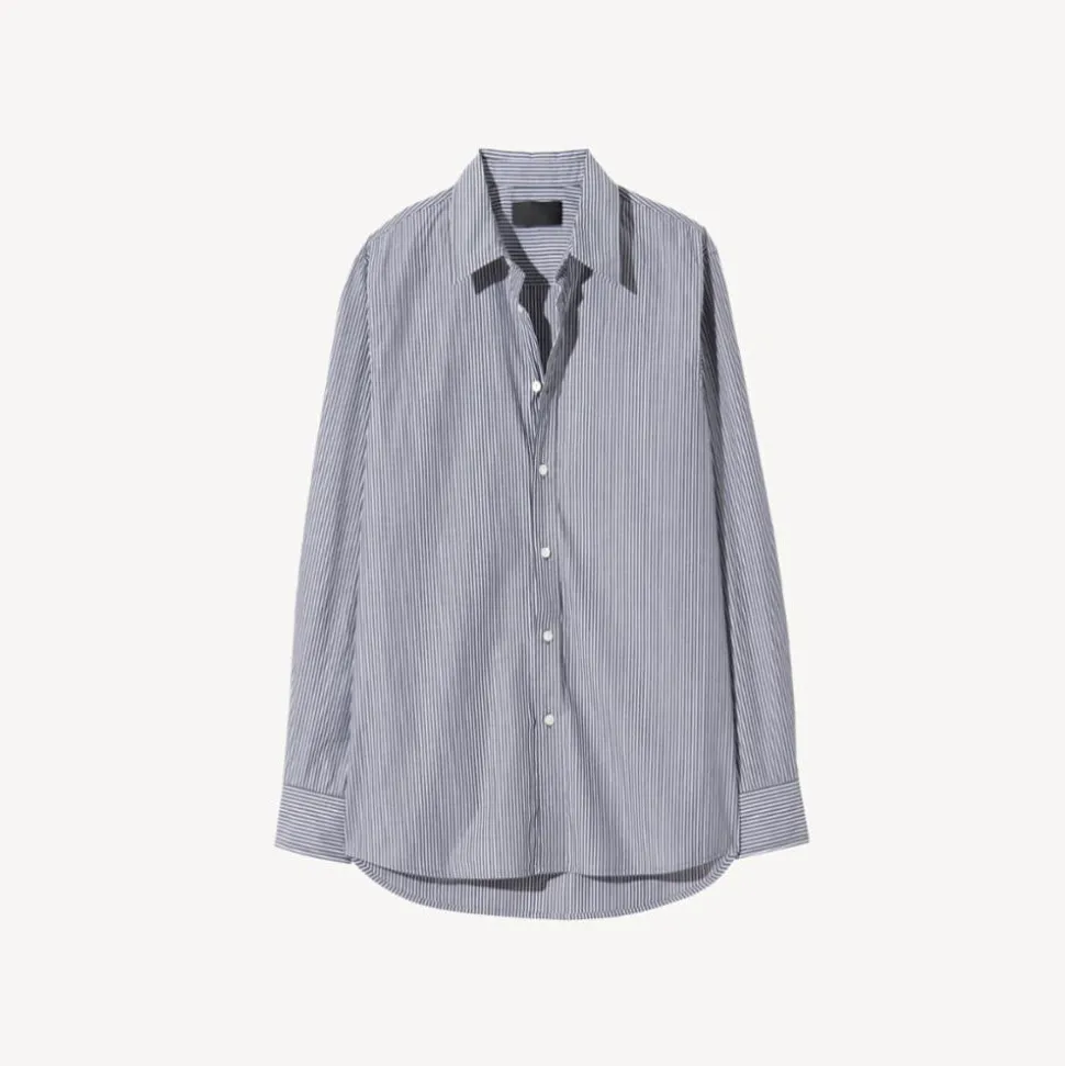 Nili Lotan - Raphael Classic Shirt - Bleu