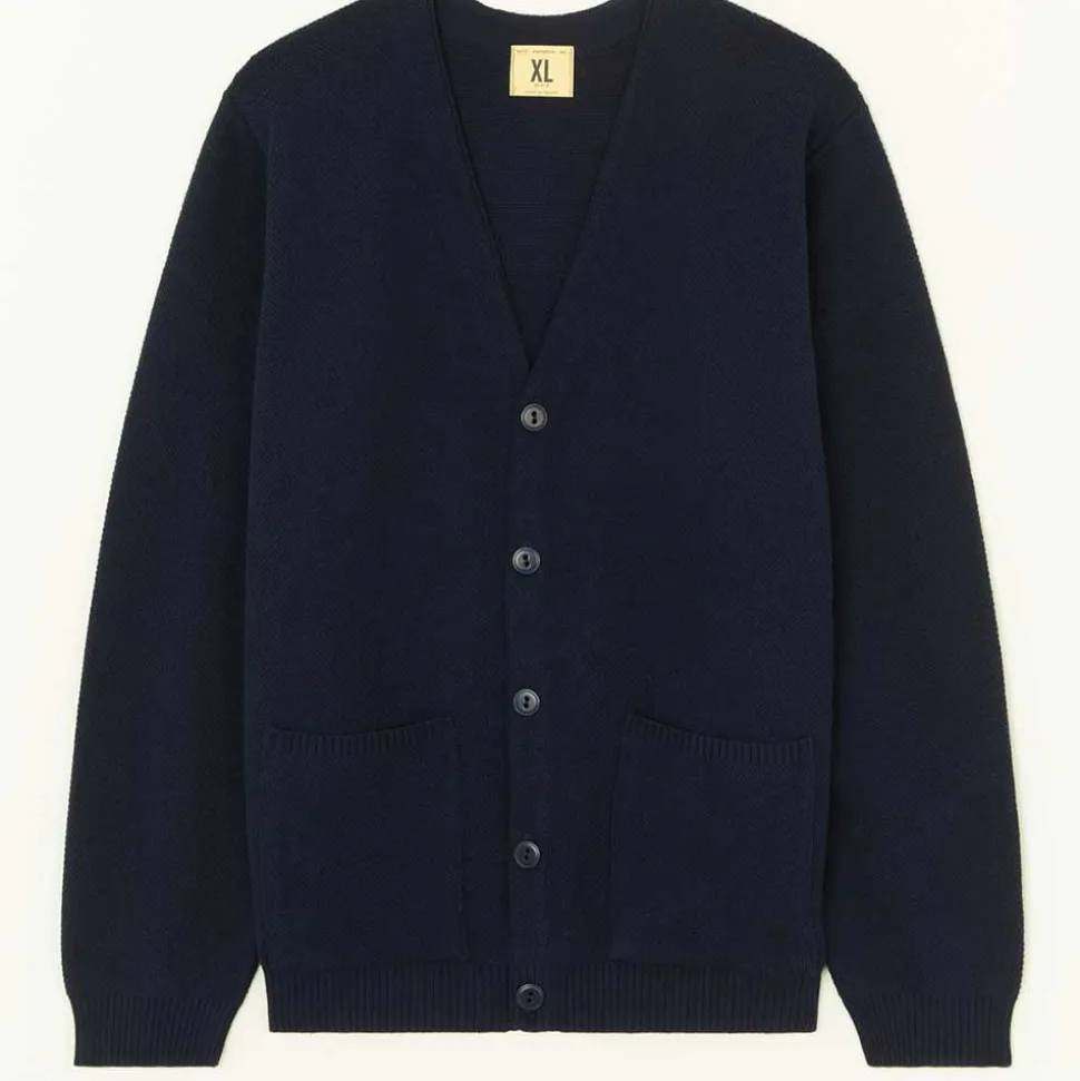 Nitto Knitwear - Cardigan Youri - Marine