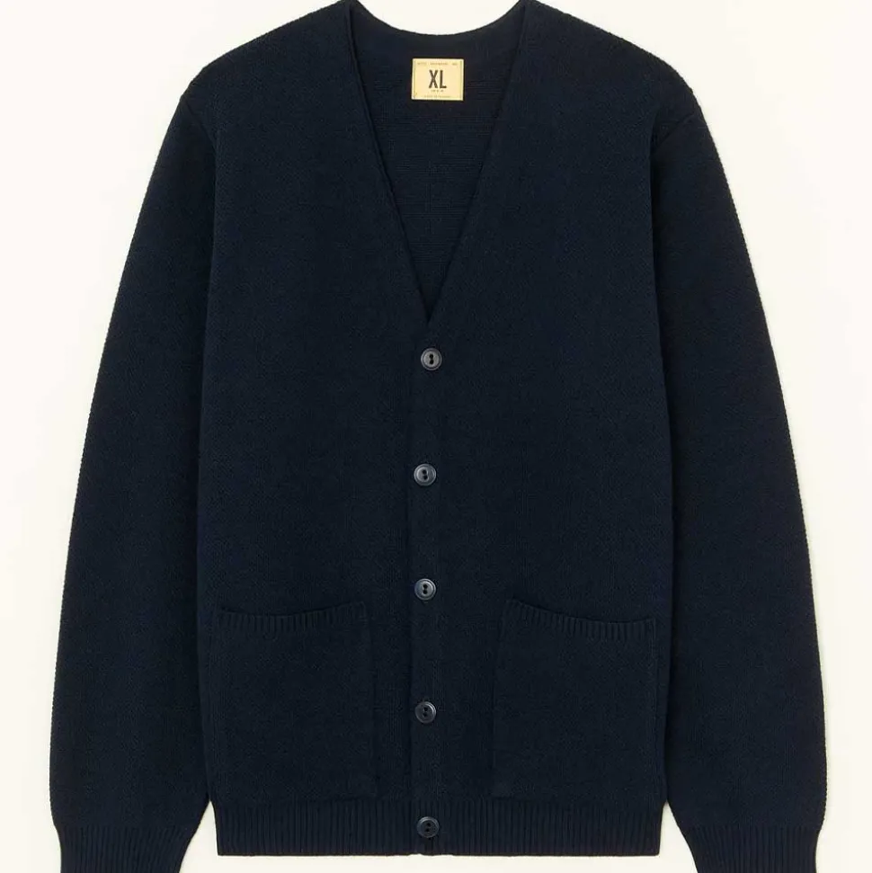Nitto Knitwear - Cardigan Youri - Marine