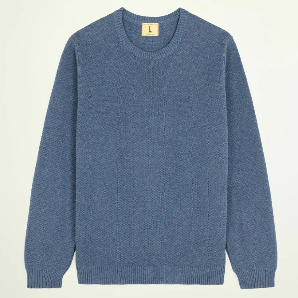 Nitto Knitwear - Pull Youri - Indigo
