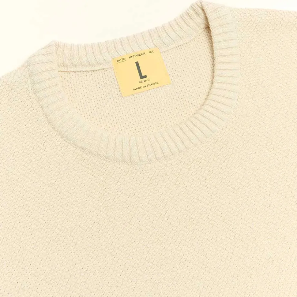 Nitto Knitwear - Pull Youri - Ecru