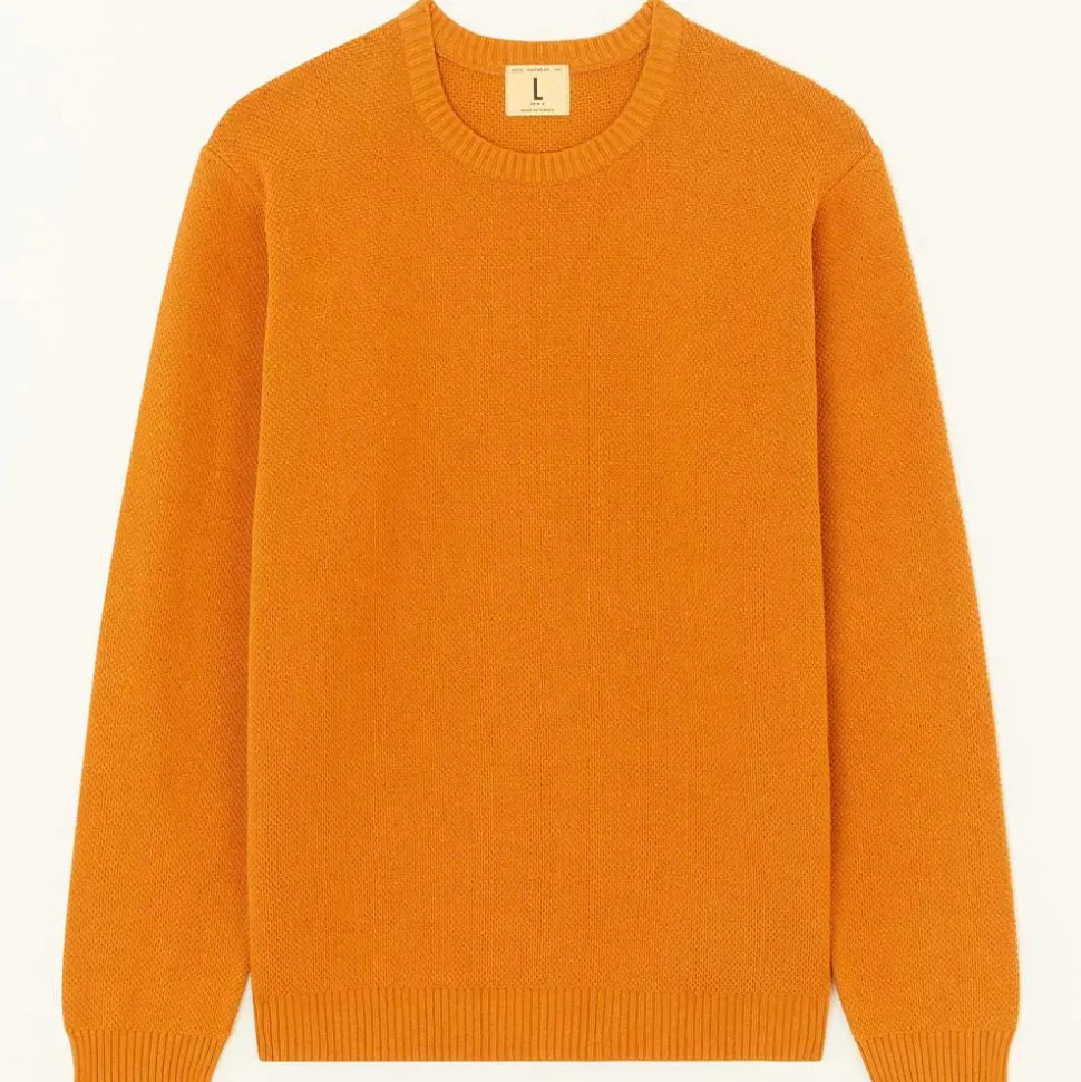 Nitto Knitwear - Pull Youri - Orange
