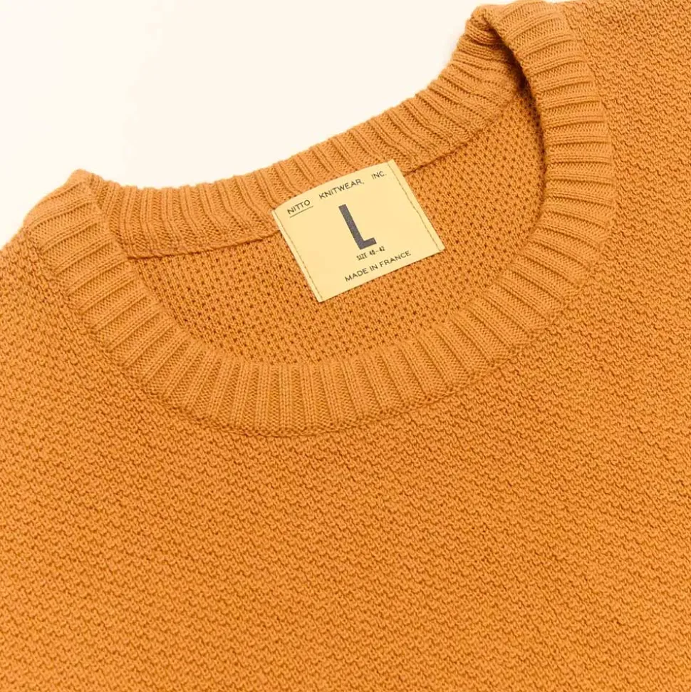 Nitto Knitwear - Pull Youri - Orange