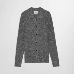 NN. 07 - Cardigan Polo Jacobo - Noir Multi