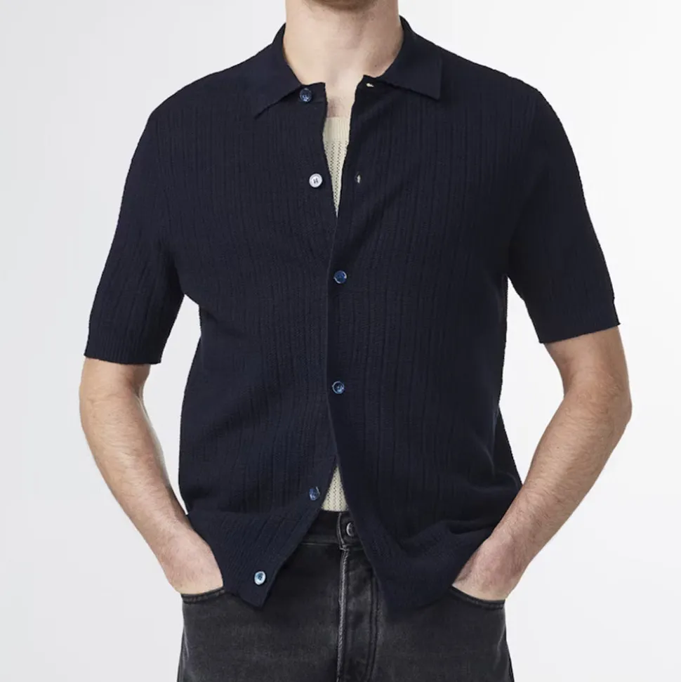 NN. 07 - Chemise Nolan - Bleu marine