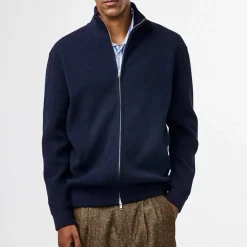NN. 07 - Pull zippé Danny - Marine