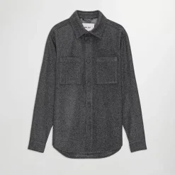 NN. 07 - Surchemise Laine Carter - Medium grey