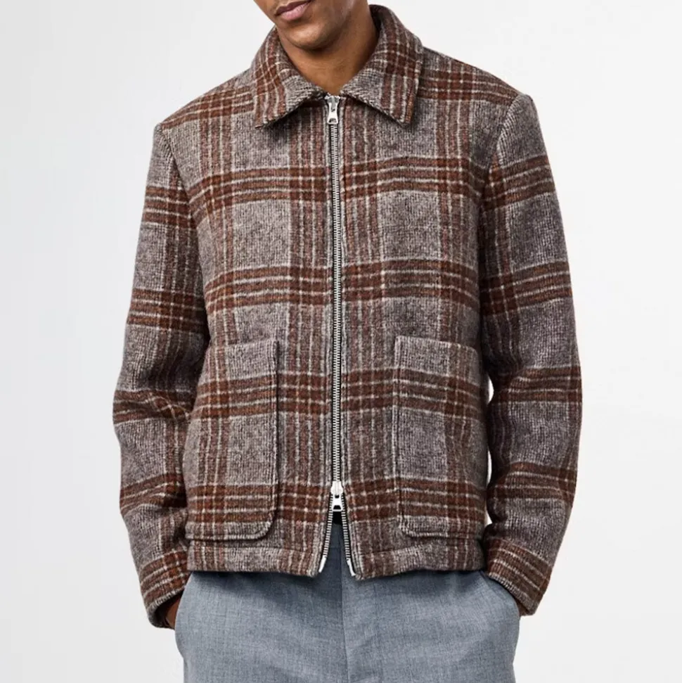 NN. 07 - Veste en laine Gael - Multi Check