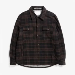 Norse Project - Chemise Hjalmer - Marron