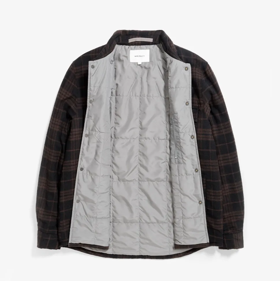 Norse Project - Chemise Hjalmer - Marron