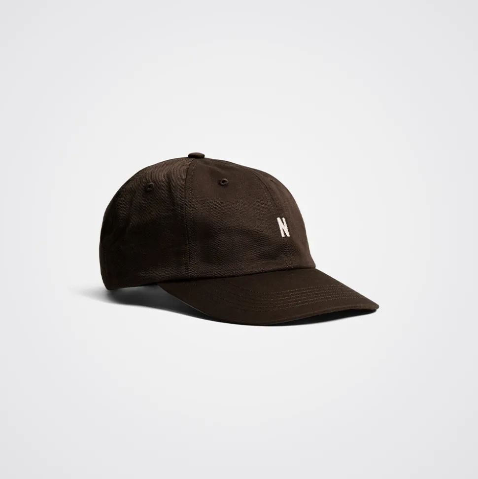 Norse Projects - Casquette Twill Sports - Marron