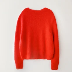 Nothing Written - Cardigan Alpaga - Rouge