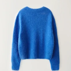 Nothing Written - Cardigan Alpaga - Bleu