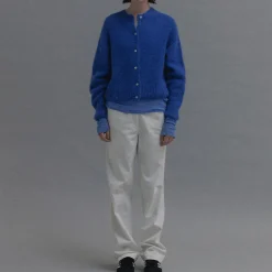 Nothing Written - Cardigan Alpaga - Bleu