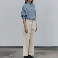 Nothing Written - Chemise rayé - Bleu