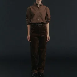 Nothing Written - Pantalon velours - Marron