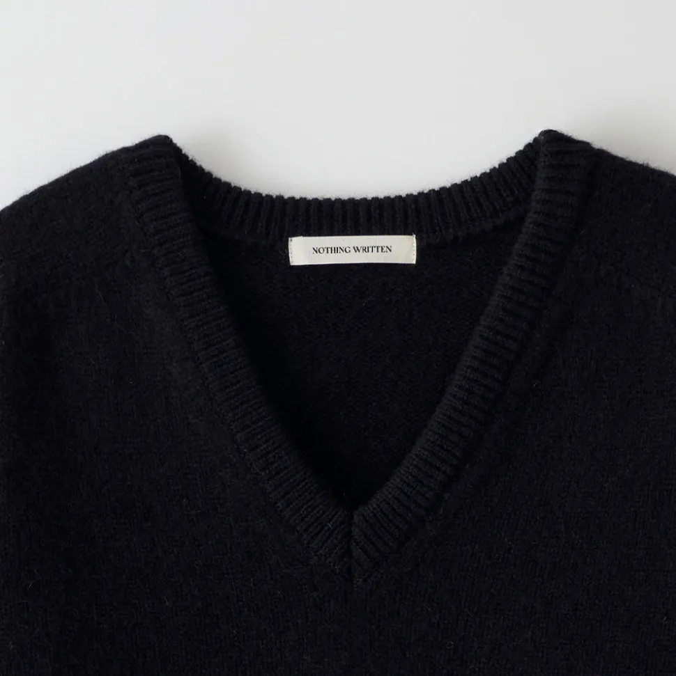 Nothing Written - Pull Alpaga - Noir