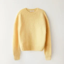 Nothing Written - Pull Alpaga - Jaune