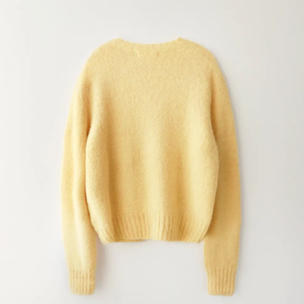 Nothing Written - Pull Alpaga - Jaune