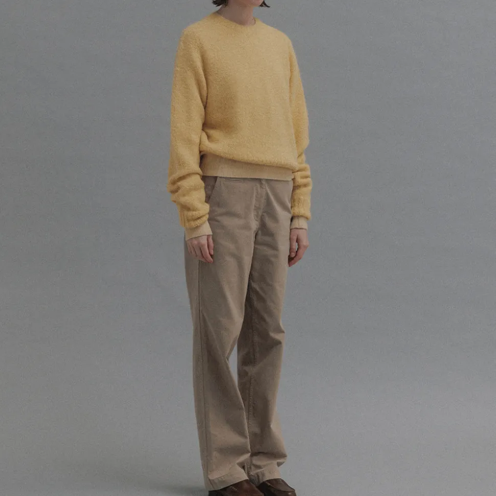 Nothing Written - Pull Alpaga - Jaune