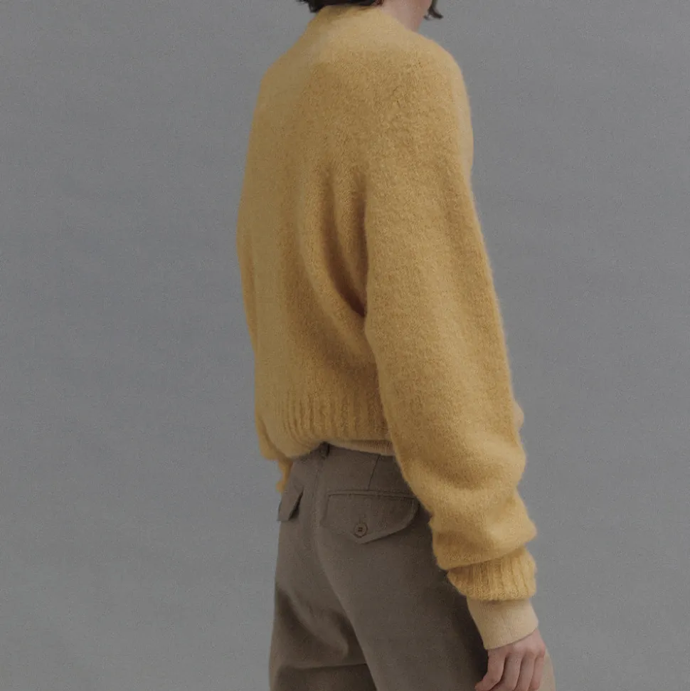 Nothing Written - Pull Alpaga - Jaune