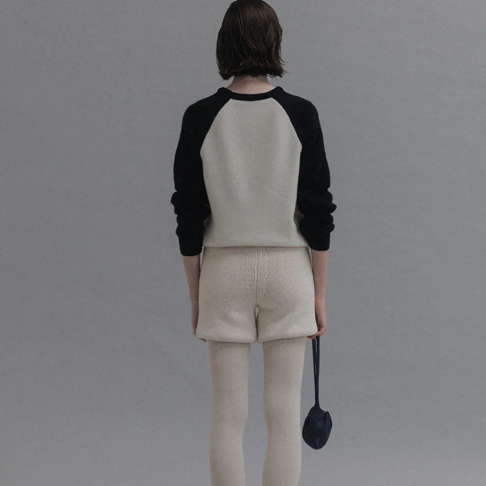 Nothing Written - Pull Sweat Laine - Bleu