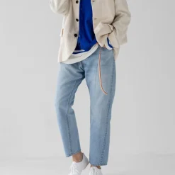 Ordinary Fits - Jeans Loose Ankle Denim - Ice Blue