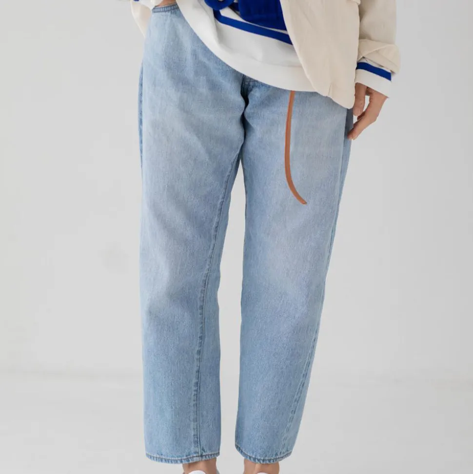 Ordinary Fits - Jeans Loose Ankle Denim - Ice Blue