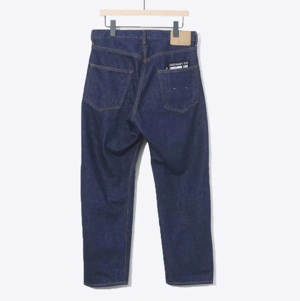 Ordinary Fits - Jeans Loose Ankle Denim One Wash - Indigo