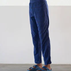 Original Madras Trading Co - Pantalon N65 Lax Drawstring - Bleu