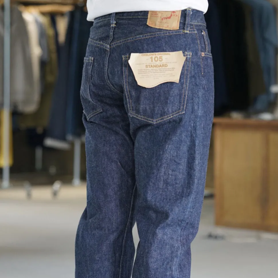 OrSlow - Jeans 105 Standard Selvedge - Bleu jean