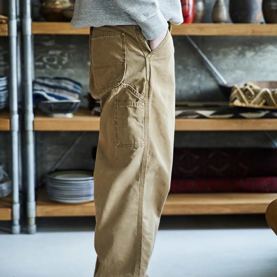 OrSlow - Pantalon Dad Fit Painter - Brown