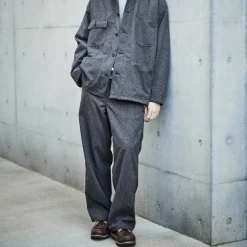 OrSlow - Pantalon Houndstooth Dad Painter - Marron