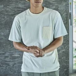 OrSlow - T-shirt 4 Tone Pocket - Vert clair