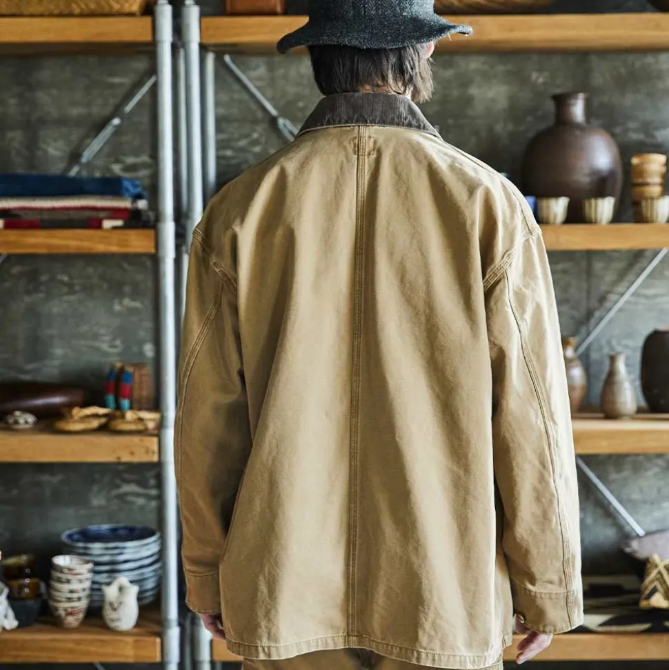 OrSlow - Veste Décontracté Coverall - Marron