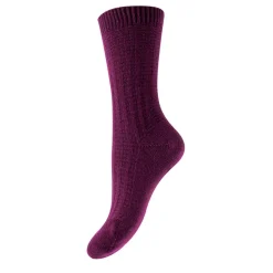 Pantherella - Chaussettes Cachemire Recyclé - Pourpre
